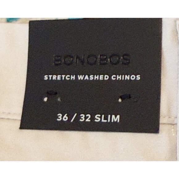 Bonobos Men's Lightweight Chino Pants Soft Focus 36 X 32 NWT - Picture 4 of 5